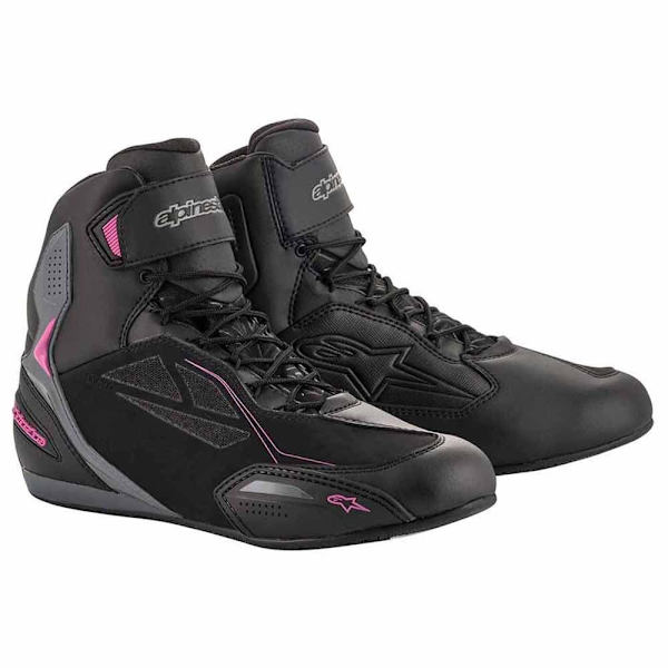 Alpinestars Motorcykel Sko Stella Faster-3 Drystar Sort EU 37 1/2 Kvinde