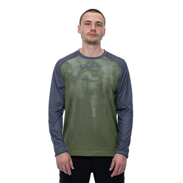 Cube Pitkähihainen Enduro Jersey Atx Tm  L Mies