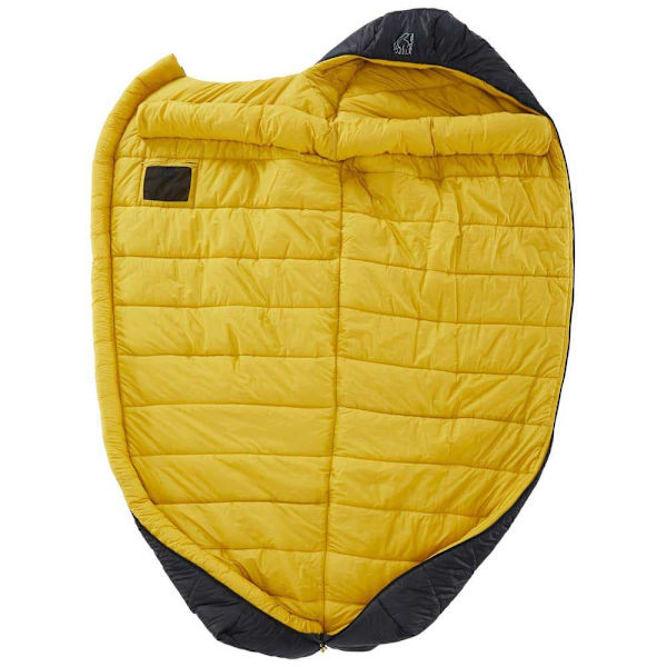 Nordisk Sovsäck Puk-10ºc Gul,Blå Extra Long / Left Zipper