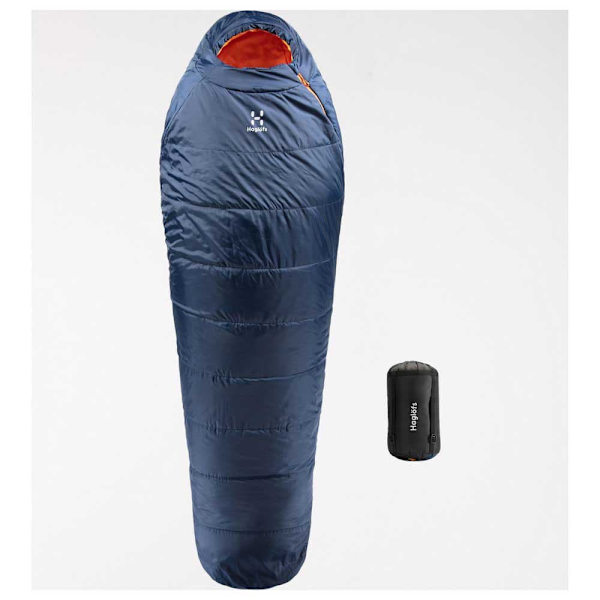 Haglofs Sovepose Tarius-18ºc Blå Regular / Left Zipper