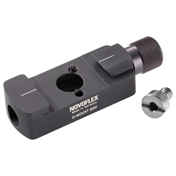 Novoflex Q Mount Mini Quick Release Søvfarvet
