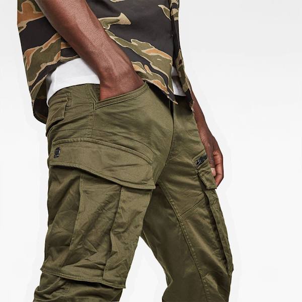 G-star Housut Rovic Zip 3d Regular Tapered Vihreä 32 / 32 Mies