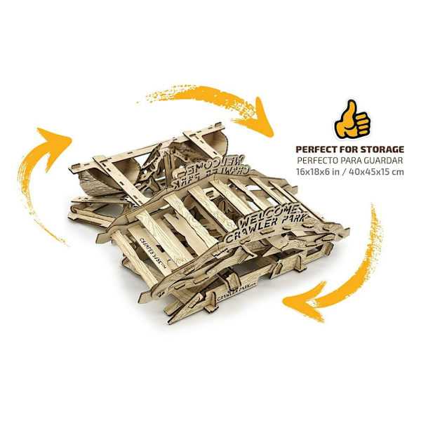 Crawler Park Forhindringer For Rc Welcome Kit 5 1/24 & 1/18 Gylden