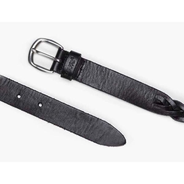 Levis Accessories 235304 Läderbälte Svart 70 cm Man
