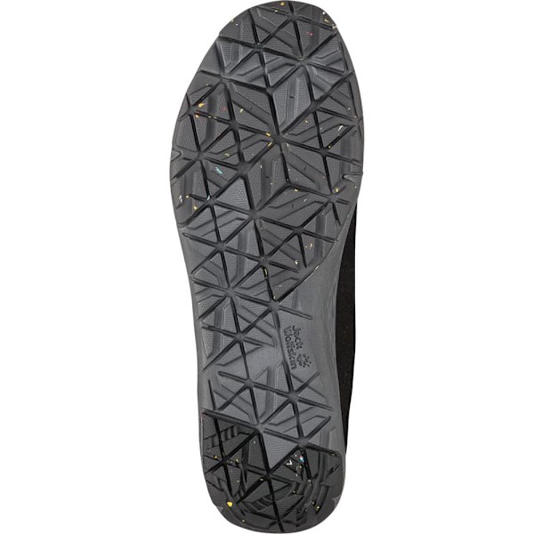 Jack Wolfskin Spirit Wool Low Vandresko Sort EU 41 Mand
