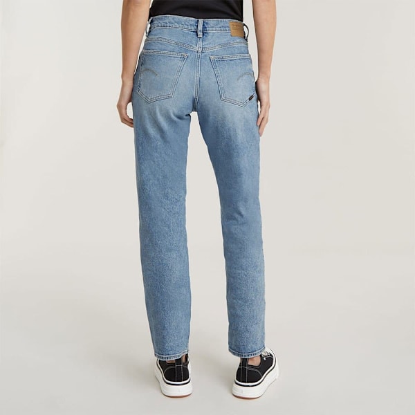G-star Viktoria High Straight Fit Jeans Blå 27 / 28 Kvinde