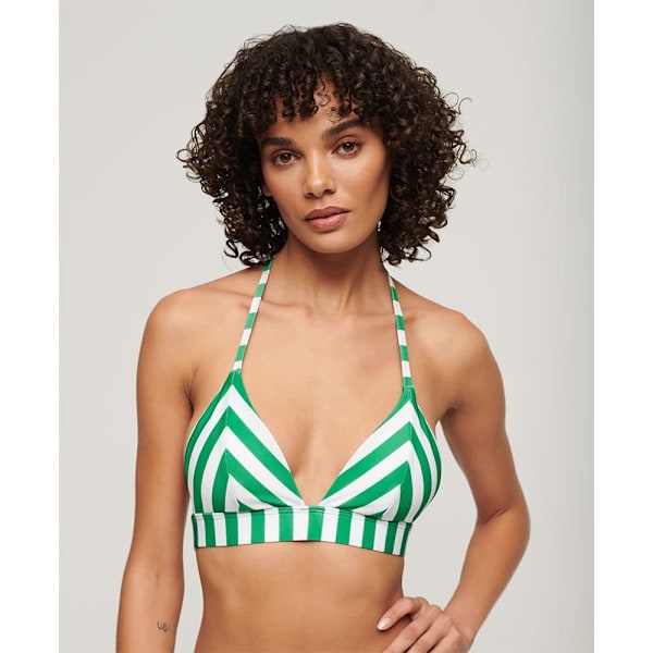 Superdry Triangle Bikinitopp Grönt M Kvinna