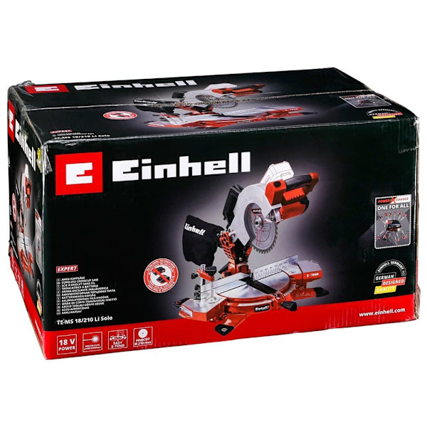 Einhell Trådløs Te-ms 18/210 Li Solo Rød,Søvfarvet