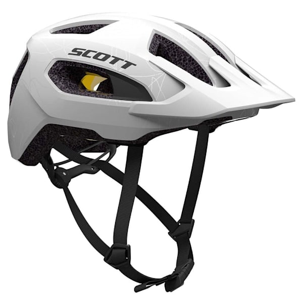 Scott Mtb Hjelm Supra Plus Mips Hvid S-M