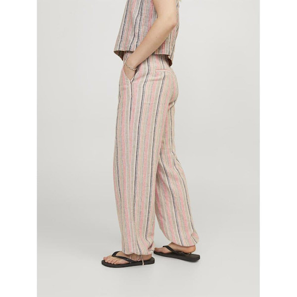 Jack & Jones Raya Jjxx Housut Beige M Nainen