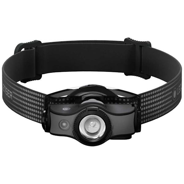 Led Lenser Forlygte Mh5 Sort 400 Lumens Sort, Grå