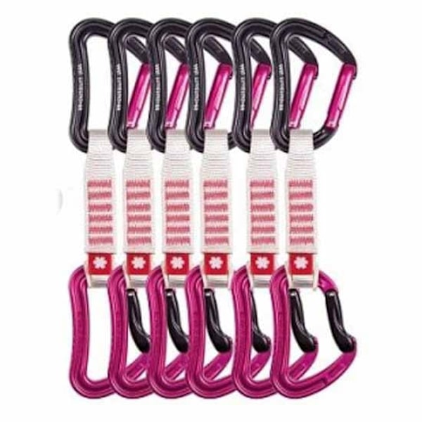 Ocun Quickdraw Raven Qd Zoom Pa 15/22 Mm 6 Units Rosa 12 cm