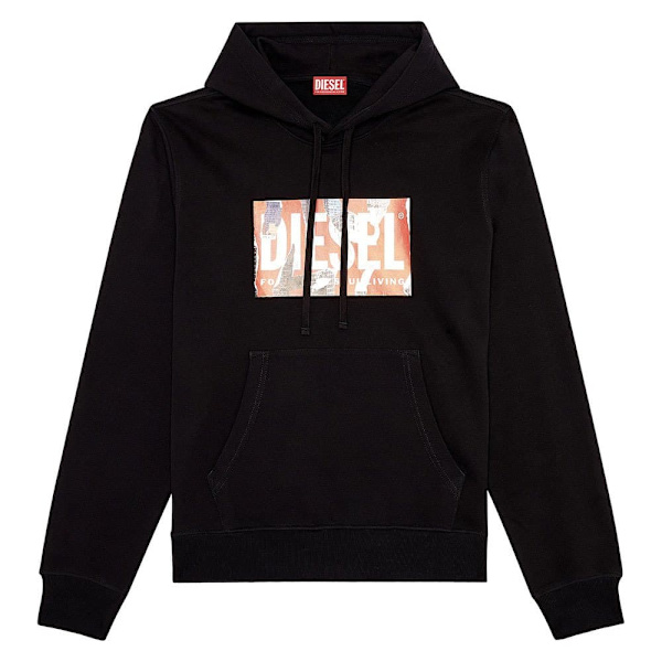 Diesel Luvtröja Ginn L4 Svart XL Man