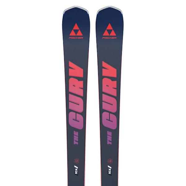 Fischer The Curv Dtx M-track+rsx 12 Gw Powerrail Alpint Skidpaket Rosa 164