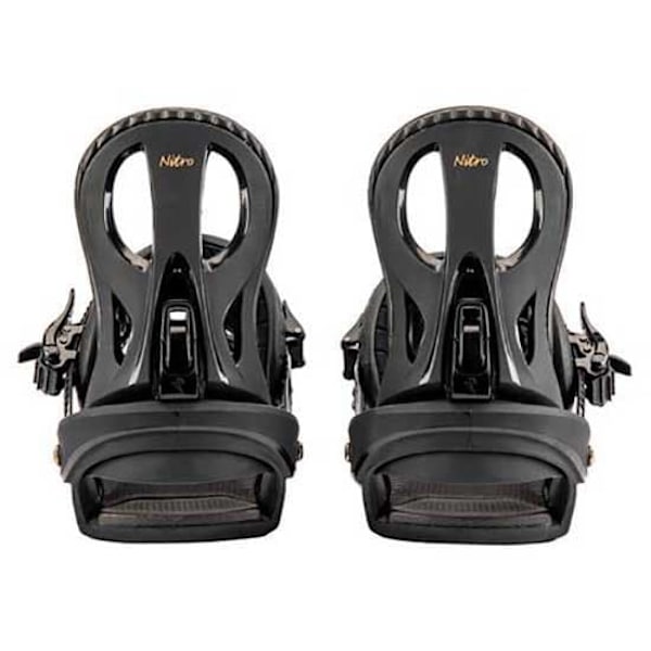 Nitro Kvinde Snowboard Bindinger Rythm Sort S