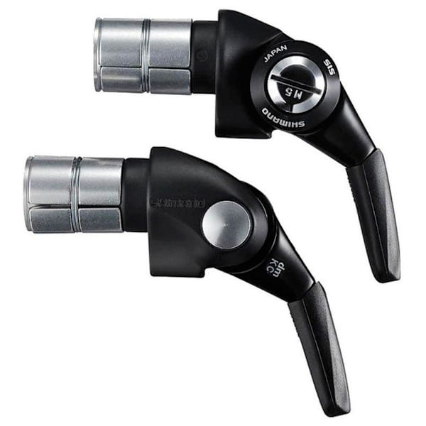 Shimano Skifter Bar-ends Levers Dura Ace Sort,Søvfarvet 2/3 x 11s