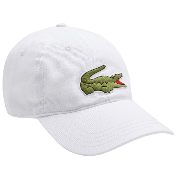 Lacoste Kasket Rk9871-00 Hvid  Mand