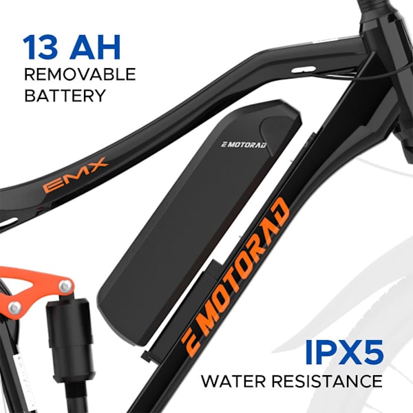 Emotorad Emx+ Elcykel Mtb  One Size / 470Wh