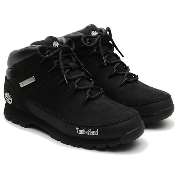 Timberland Euro Sprint Hiker Nubuck Vandrestøvler Sort EU 40 Mand