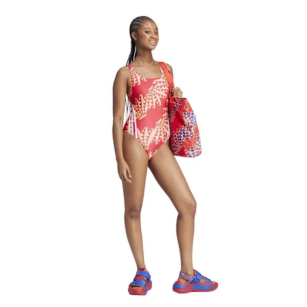 Adidas Stripes Badedragt Farm Clx 3 Rosa 36 Kvinde
