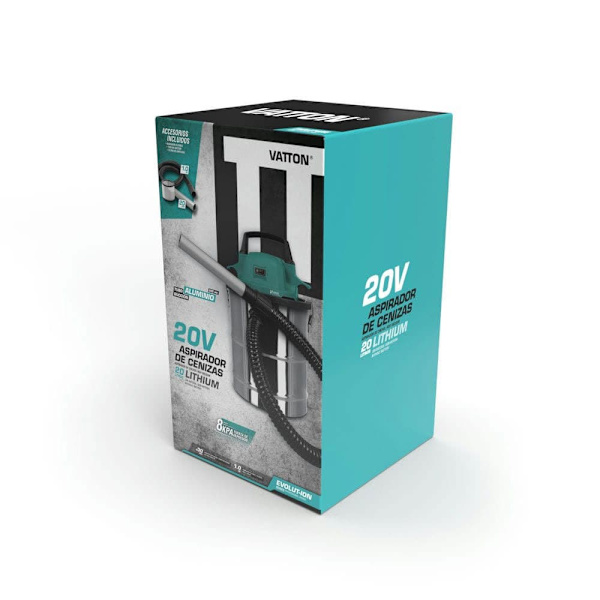 Vatton Asksugare Utan Batteri 20v