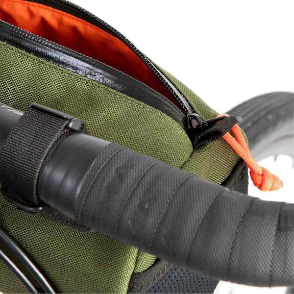 Restrap 1.5l Ohjaustanko Laukku Vihreä