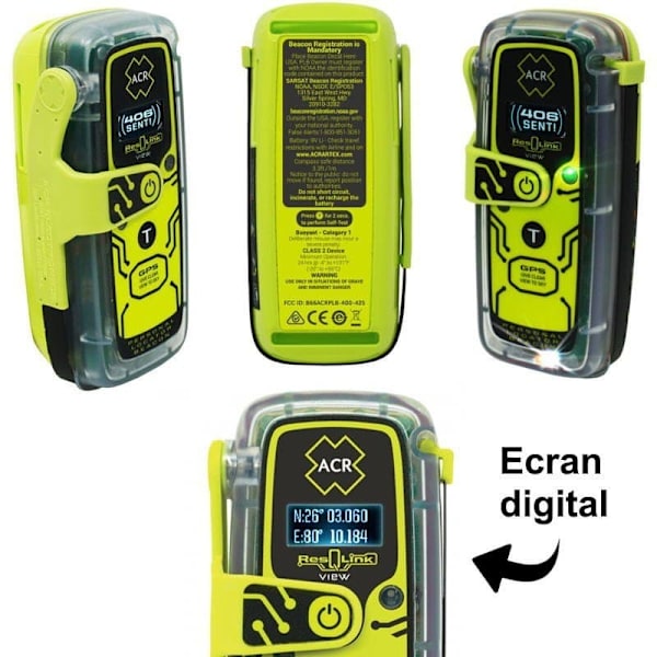 Acr Electronics Resqlink View Plb Majakka Vihreä