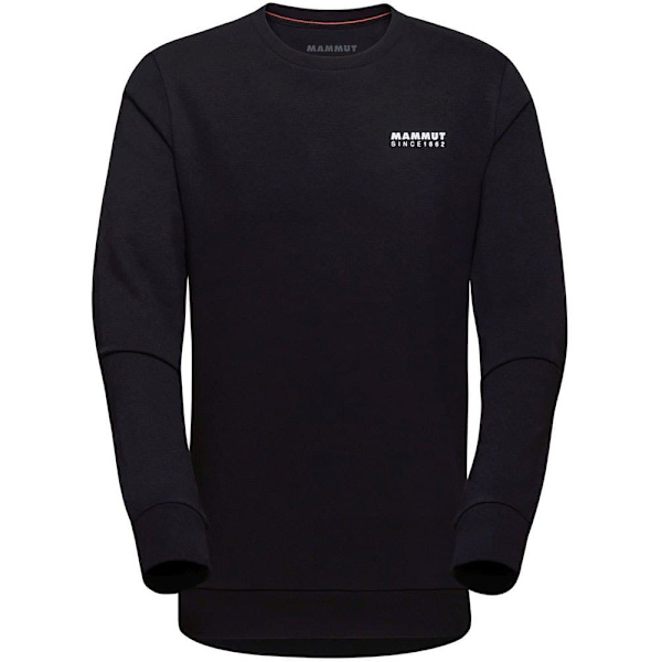 Mammut Langærmet T-shirt Med Rund Hals Core 1862 Sort L Mand
