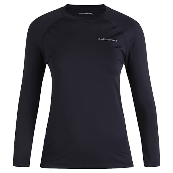 Peak Performance Spirit Crew Pitkähihainen Aluspaita Musta S Nainen
