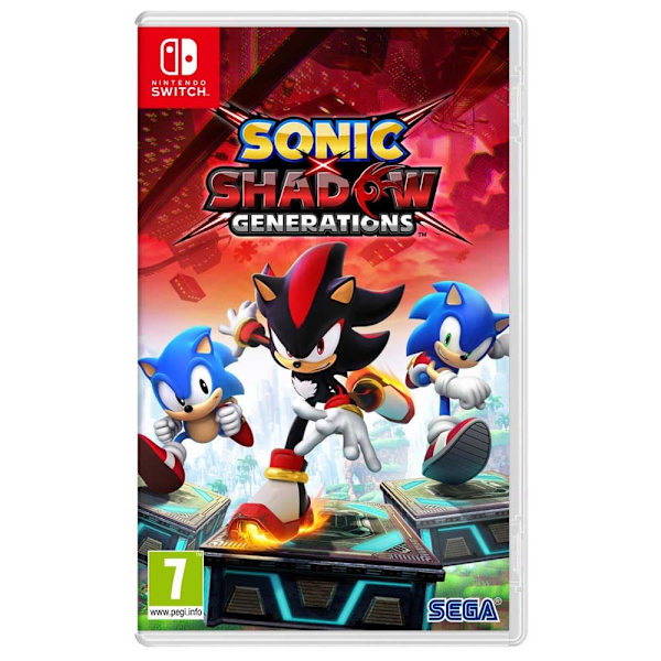 Nintendo Games Switch Sonic X Shadow Generations  PAL