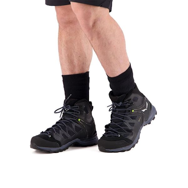 Salewa Bjergbestigningsstøvler Mtn Trainer Lite Mid Goretex Blå EU 43 Mand