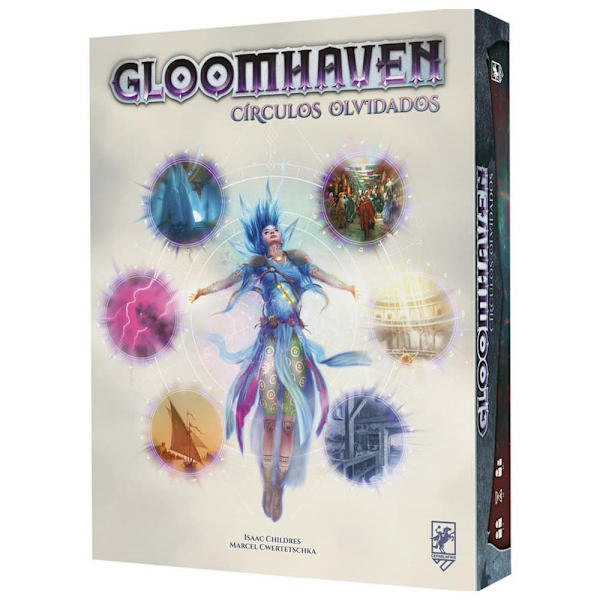 Cephalofair Games Lautapeli Gloomhaven Círculos Olvidados Monivärinen