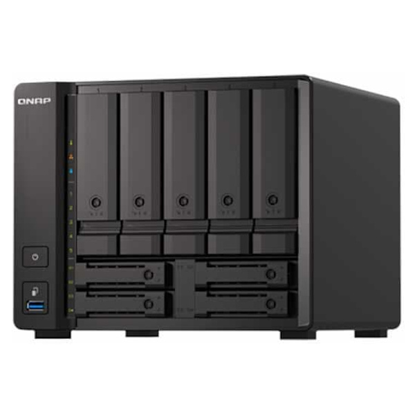 Qnap Nas High End Ts-h973ax-32g Grå Svart