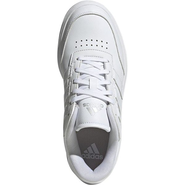 Adidas Courtblock Skor Vit EU 41 1/3 Kvinna