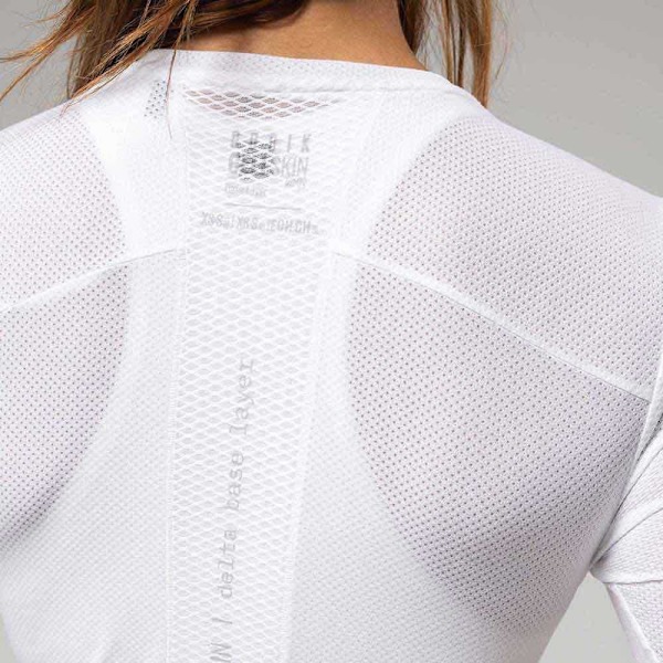 Gobik Kort Ærme Basislag Cell Skin Hvid L-XL Kvinde