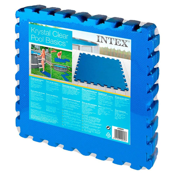 Intex Poolgolvskydd Blå 50 x 50 x 1 cm