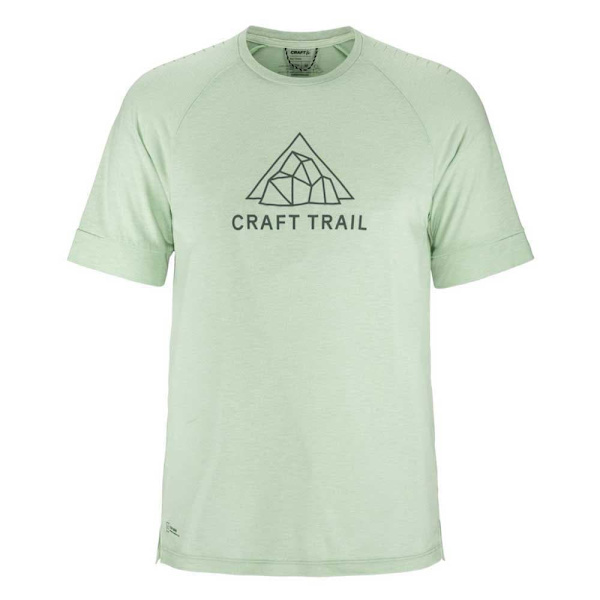 Craft Pro Trail Wool T-shirt Med Korte ærmer Grøn XL Mand