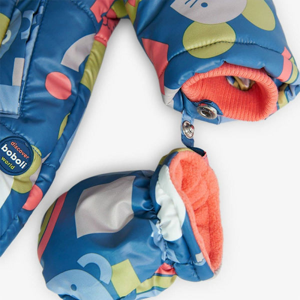 Boboli Technical Fabric Babygrow Overall Flerfärgad 12 Months Pojke