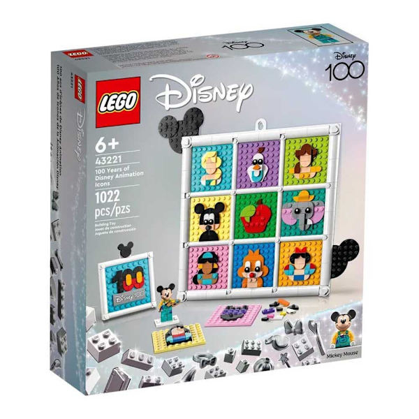 Lego Disney-animation-4-2023 Flerfarvet