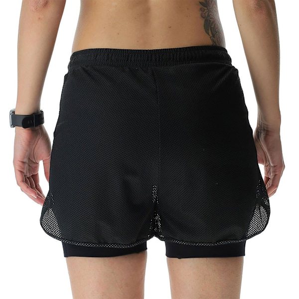 Uyn Shorts Padel Series 2 In 1 Sort M Kvinde