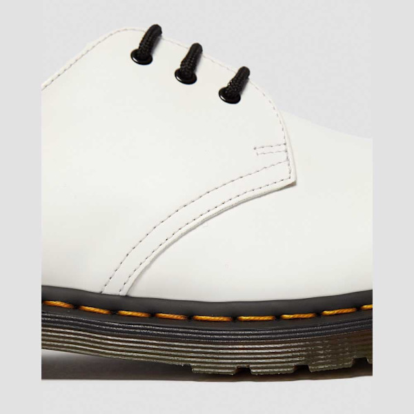 Dr Martens 1461 3-eye Smooth Sko Hvid EU 37 Mand