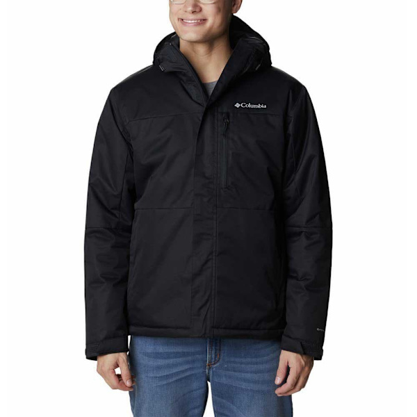 Columbia Regnjakke Med Fuld Lynlås Hikebound™ Sort 2XL Mand