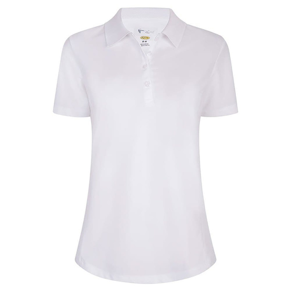 Greg Norman Lyhythihainen Poolo Protek Valkoinen 2XL
