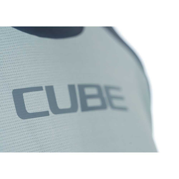 Cube Langærmet Enduro Trøje Atx Grå L Mand