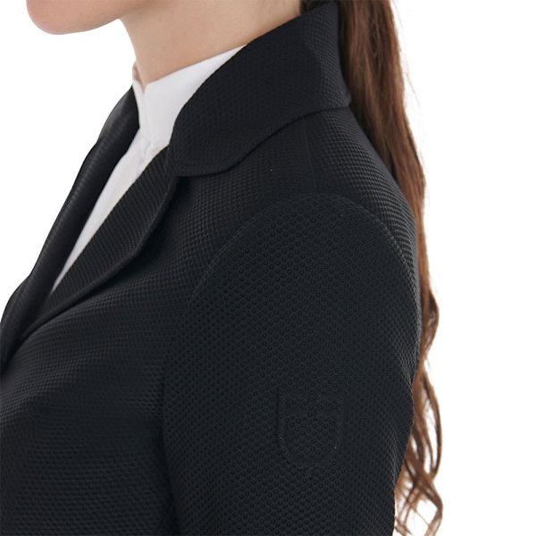 Equestro Perforated Jacka Svart XS