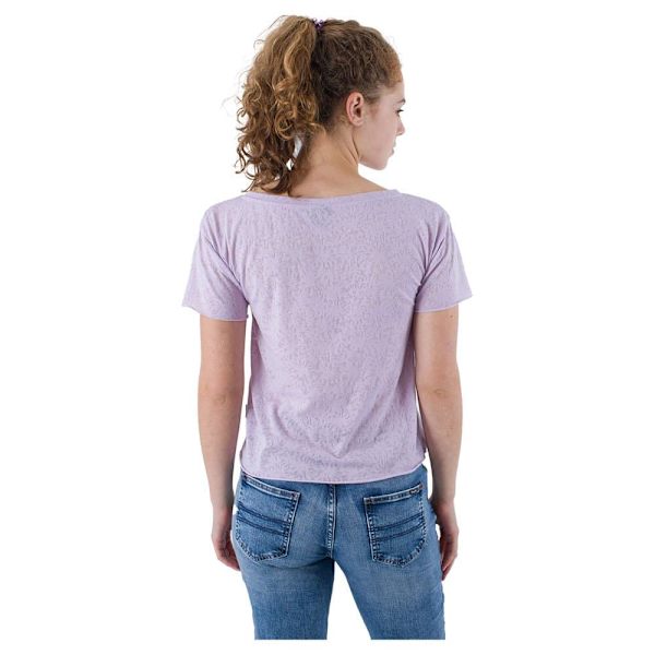 Hurley Kortærmet T-shirt Oceancare Devore Lilla M Kvinde