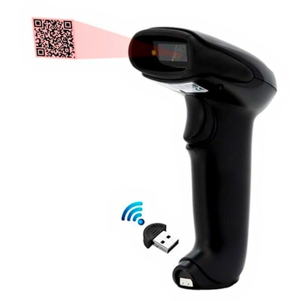 Iggual Streckkodsläsare L2dbt 2d Bluetooth Silver