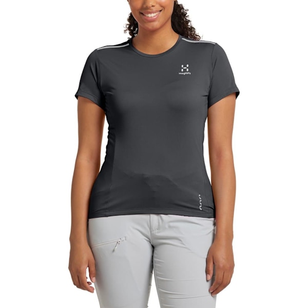 Haglofs L.i.m Tech T-shirt Med Korte ærmer Grå XS Kvinde