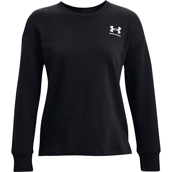 Under Armour Huppari Rival Fleece Oversize Crew Musta S Nainen