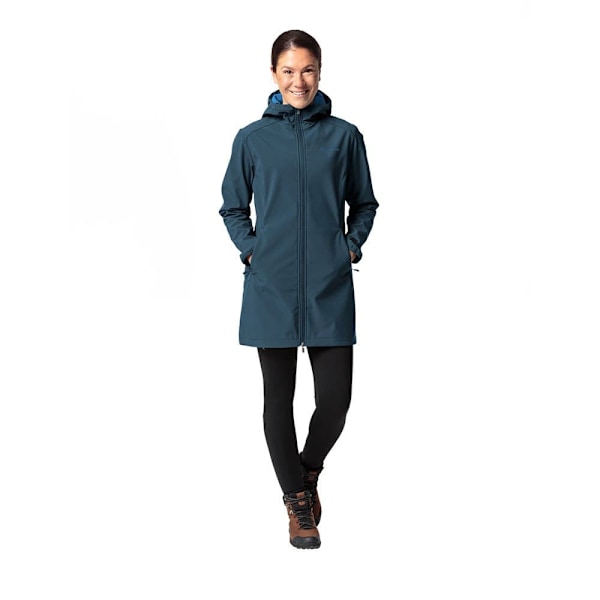 Vaude Parka Moena Softshell Blå 38 Kvinde